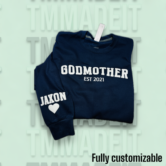 Custom title sweatshirt