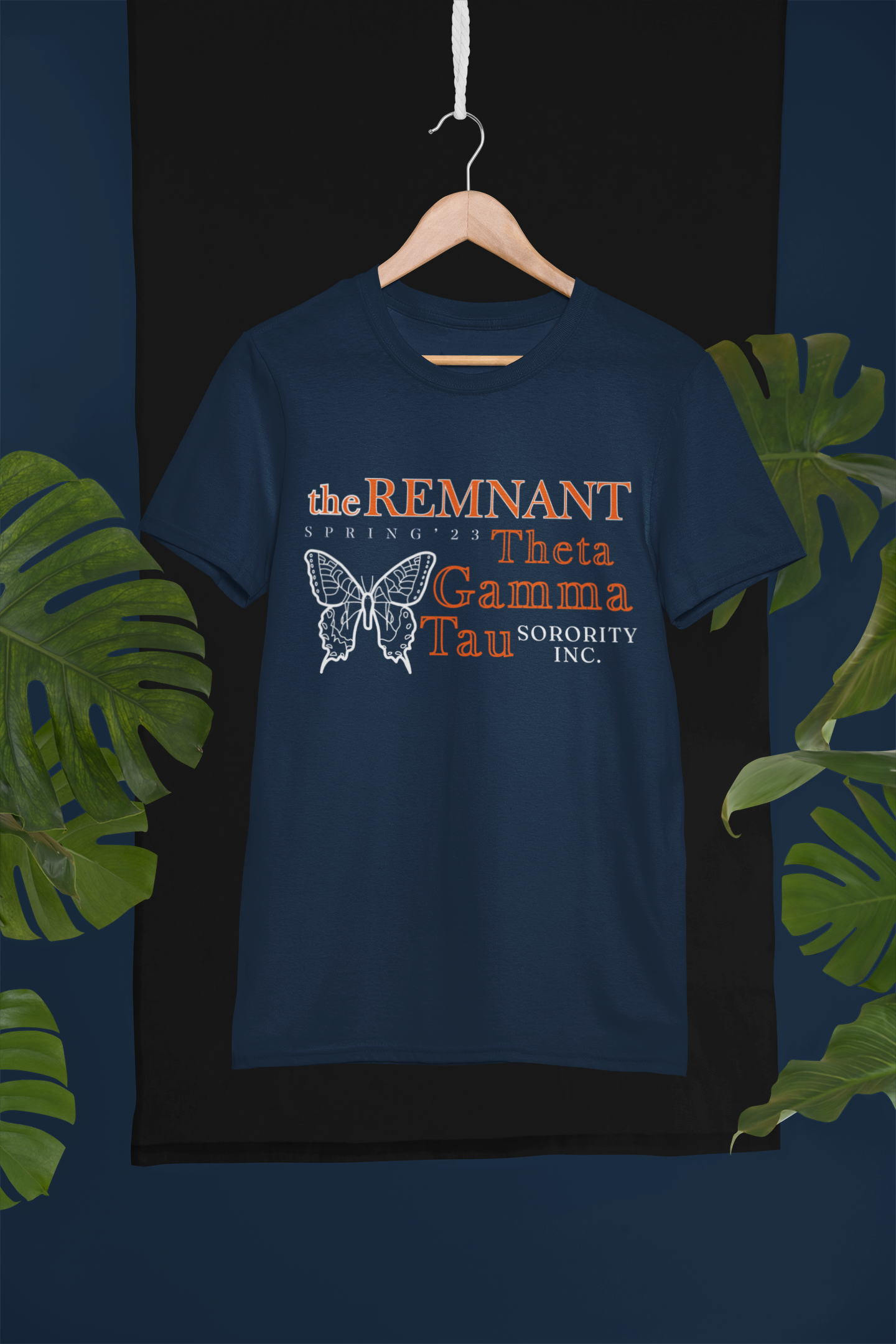 Theta Gamma Tau - Rep Your Line T-shirt