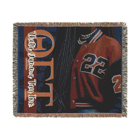 Theta Gamma Tau - Vixen Woven Blanket