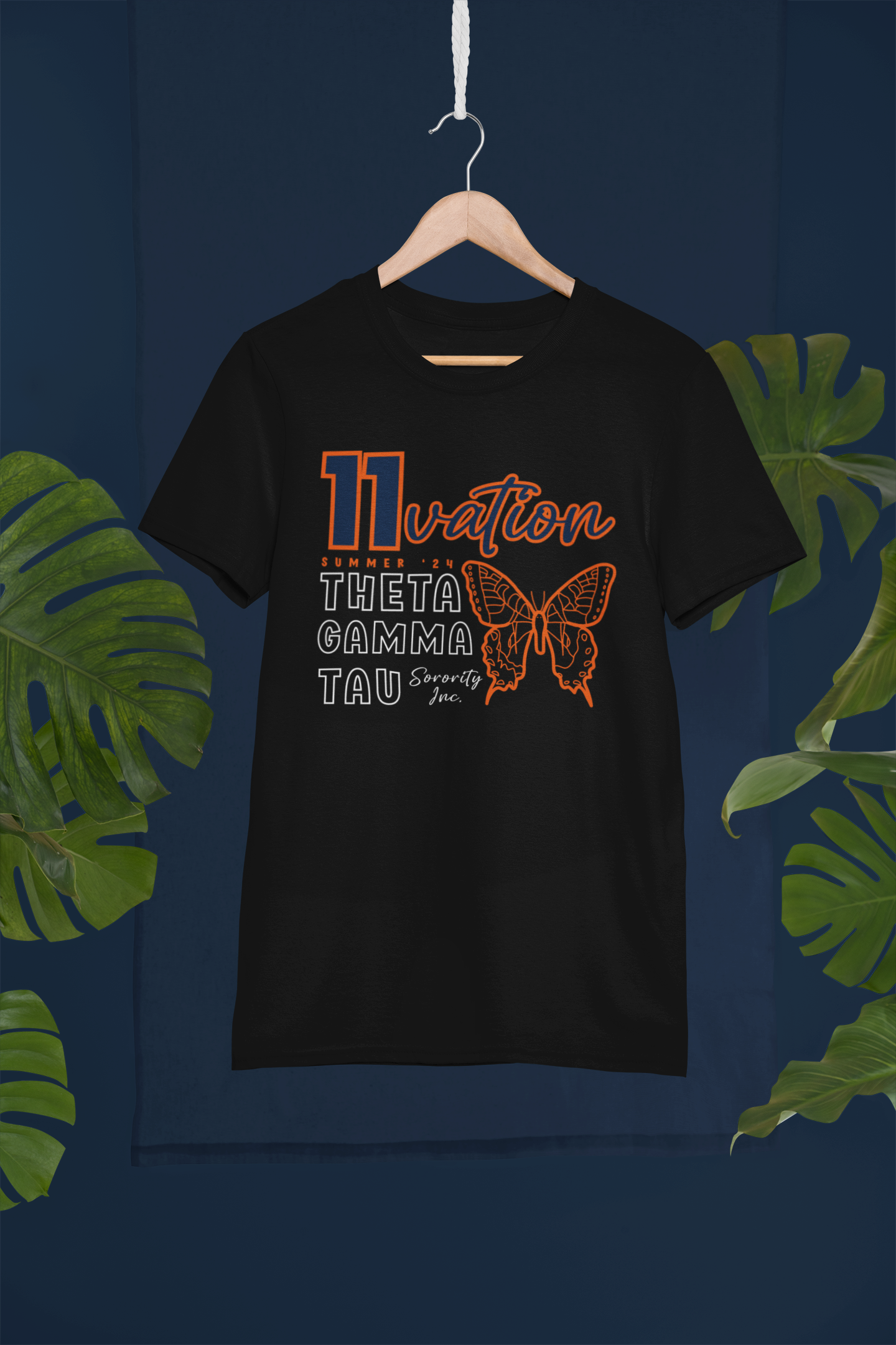 Theta Gamma Tau - Rep Your Line T-shirt