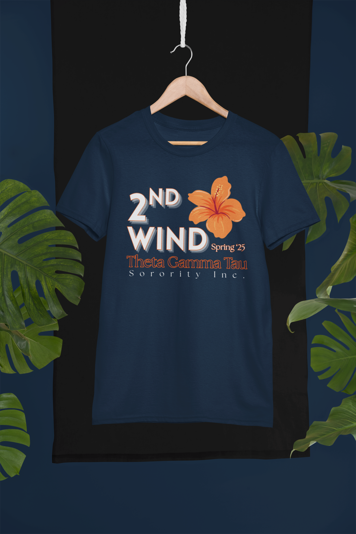 Theta Gamma Tau - Rep Your Line T-shirt