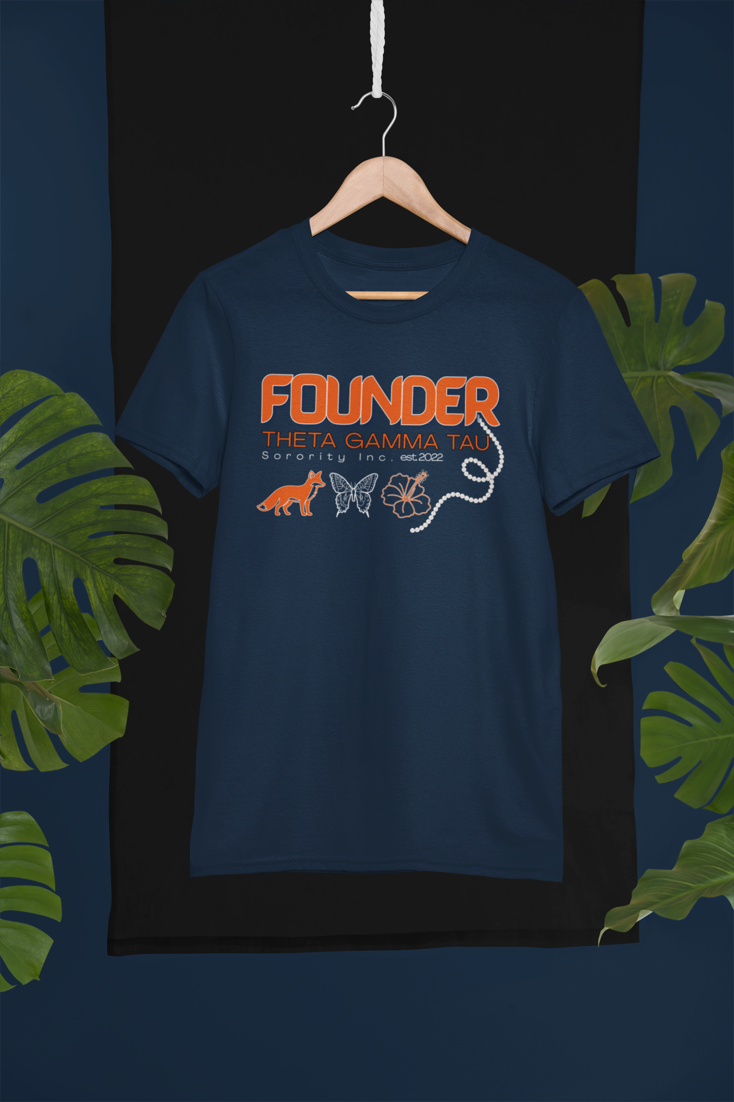 Theta Gamma Tau - Rep Your Line T-shirt