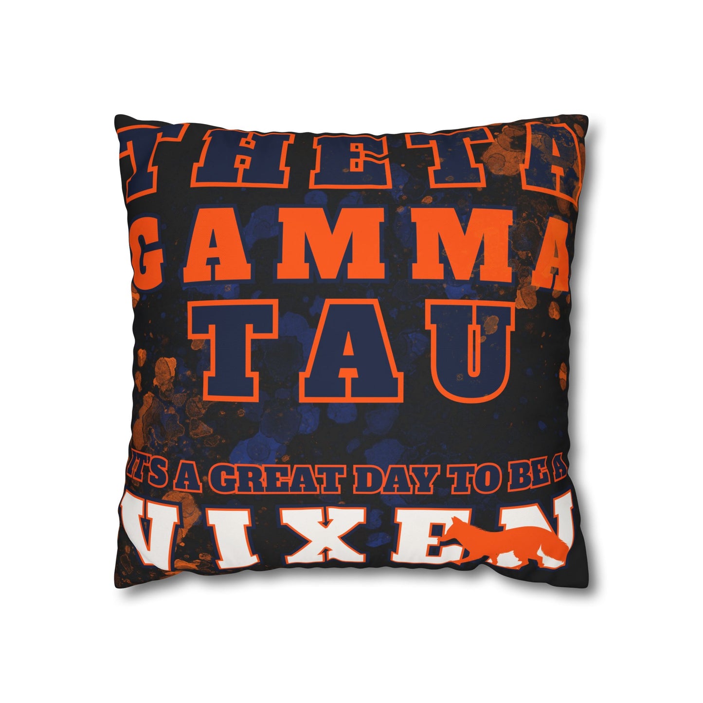 Theta Gamma Tau - Color Splash/Great Day Vixen Pillow