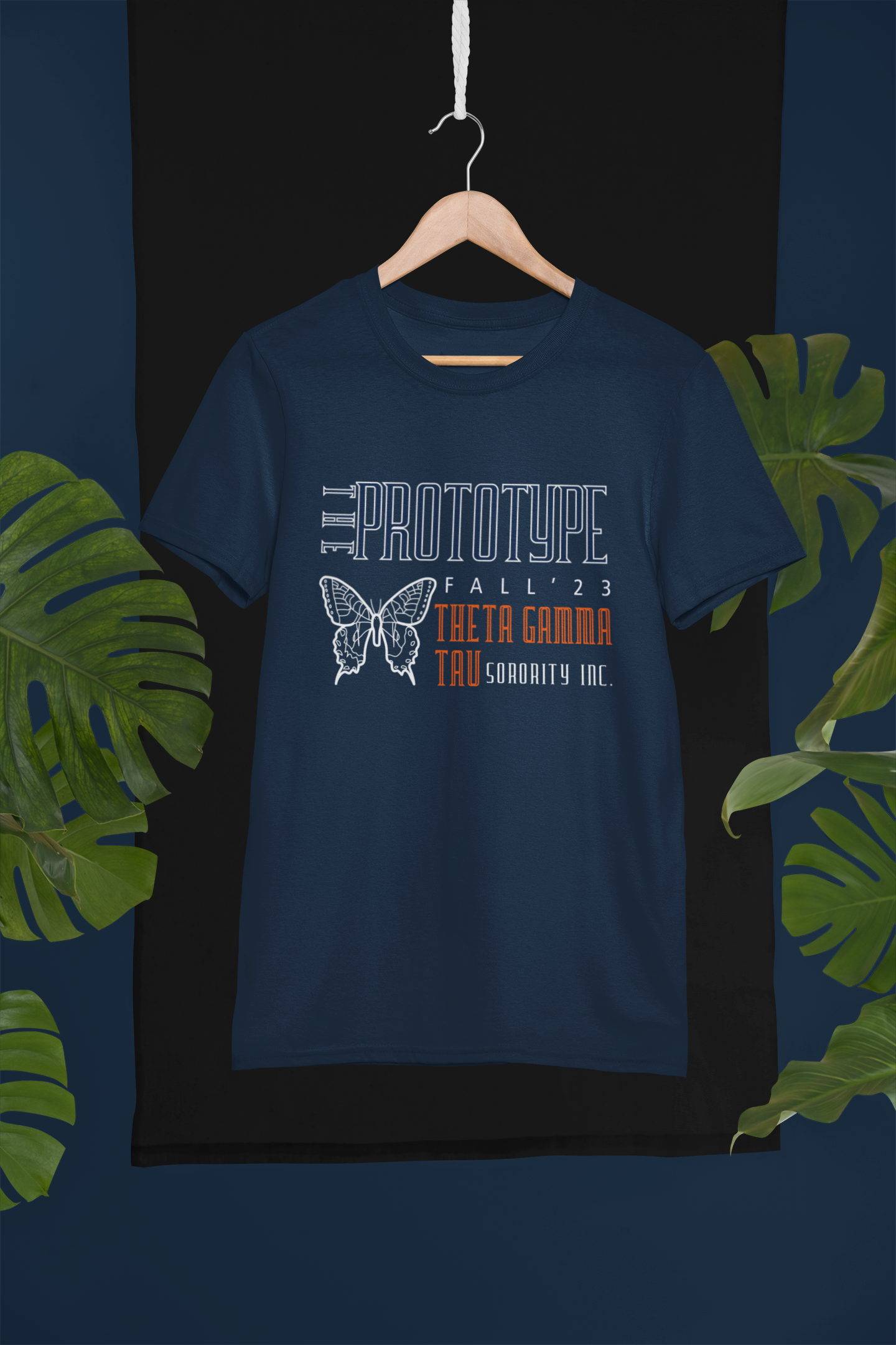 Theta Gamma Tau - Rep Your Line T-shirt