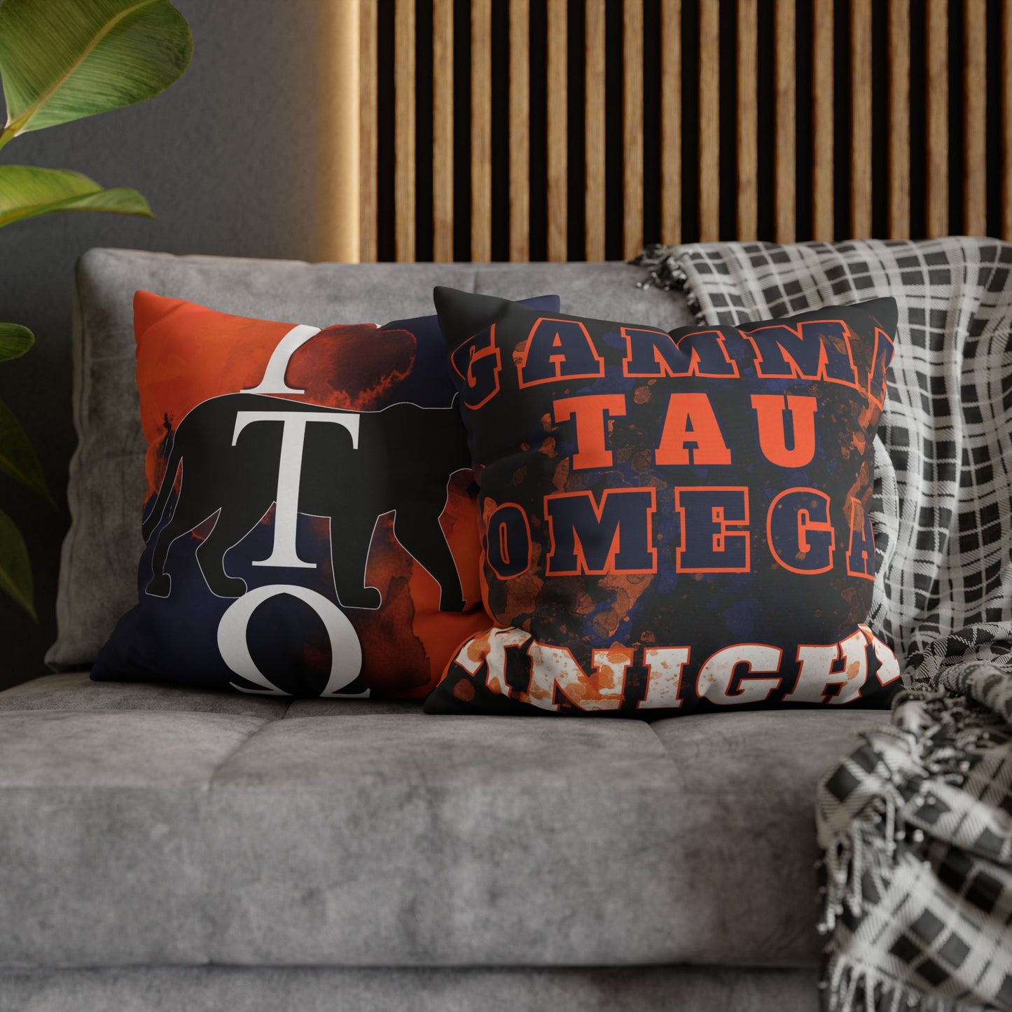 Gamma Tau Omega Pillow