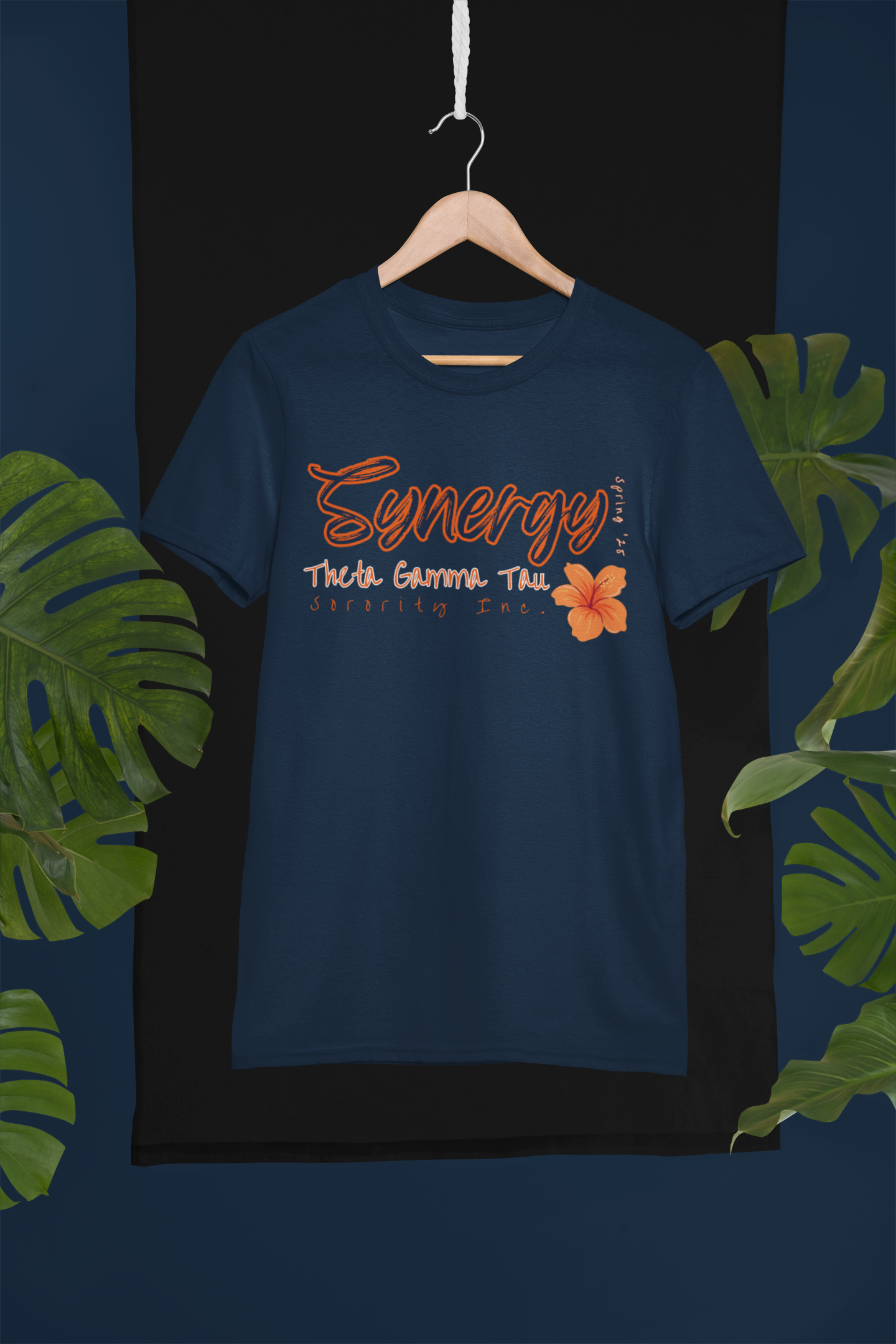 Theta Gamma Tau - Rep Your Line T-shirt