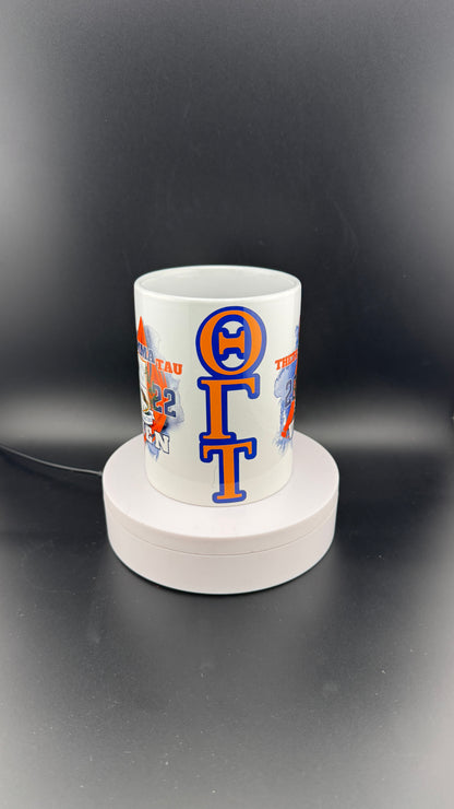 Theta Gamma Tau - Theta Crest Ceramic Mug 15oz