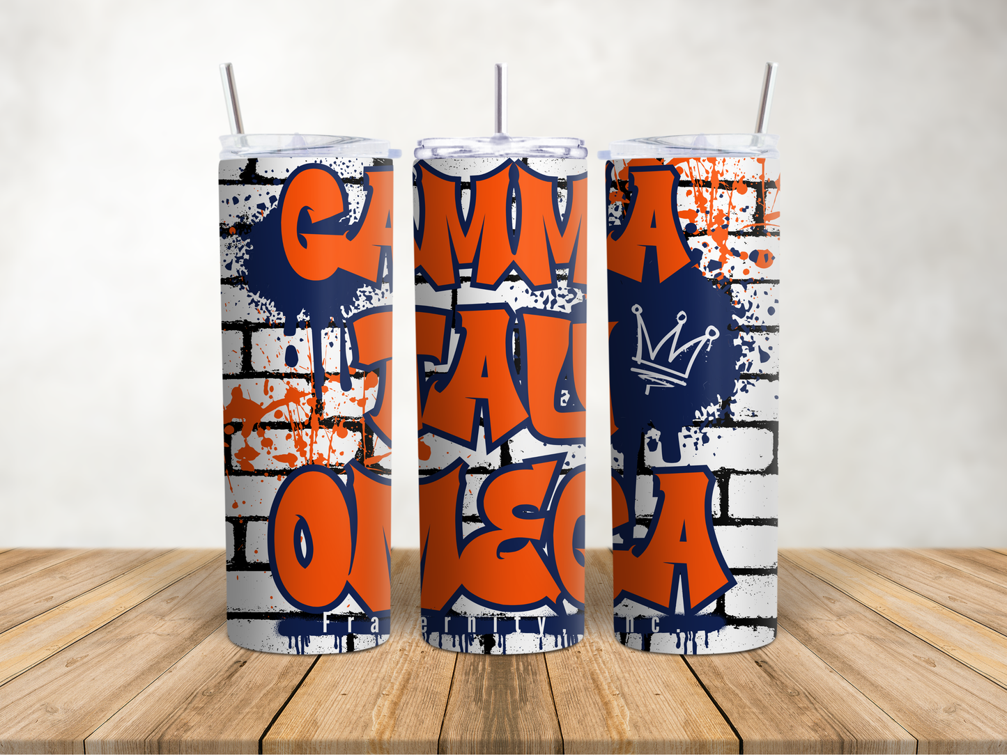 Gamma Tau Omega - Gamma Tau Graffiti Tumbler