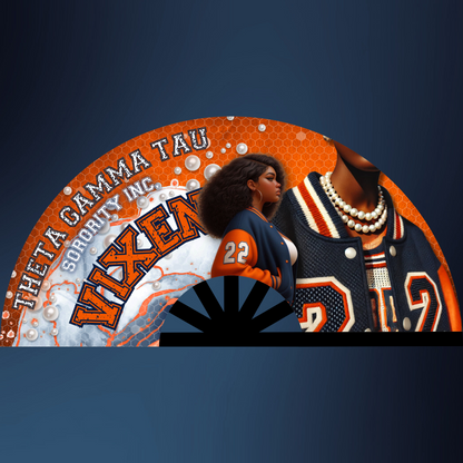Theta Gamma Tau Sorority Inc. - Vixen Clack Fan
