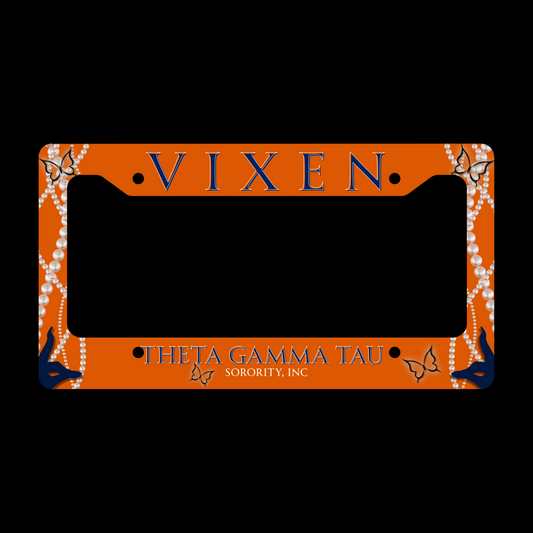 Theta Gamma Tau - License Plate Frame