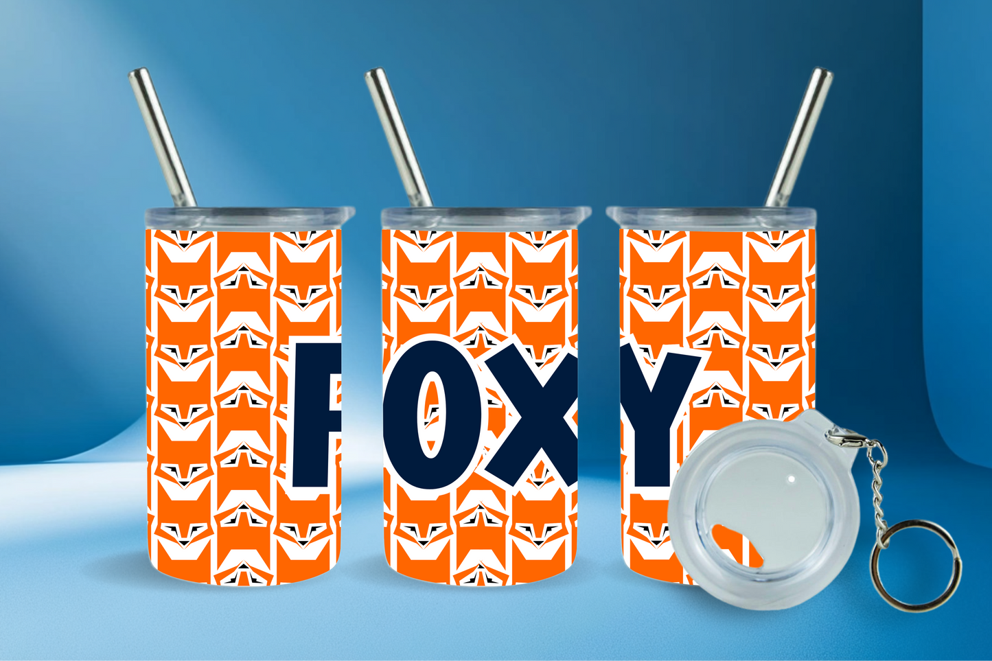 Theta Gamma Tau Sorority Inc. - 3oz Foxy tumbler keychain