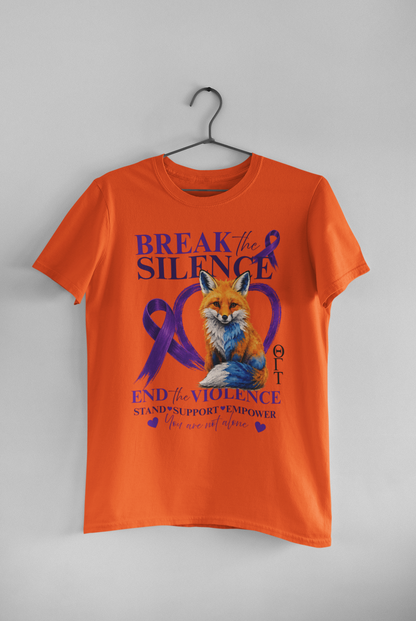 Limited Edition - Theta Gamma Tau - Domestic Violence Awareness T-Shirt