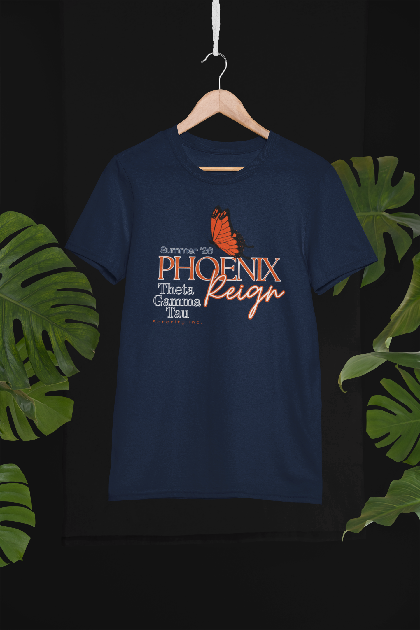 Theta Gamma Tau - Rep Your Line T-shirt