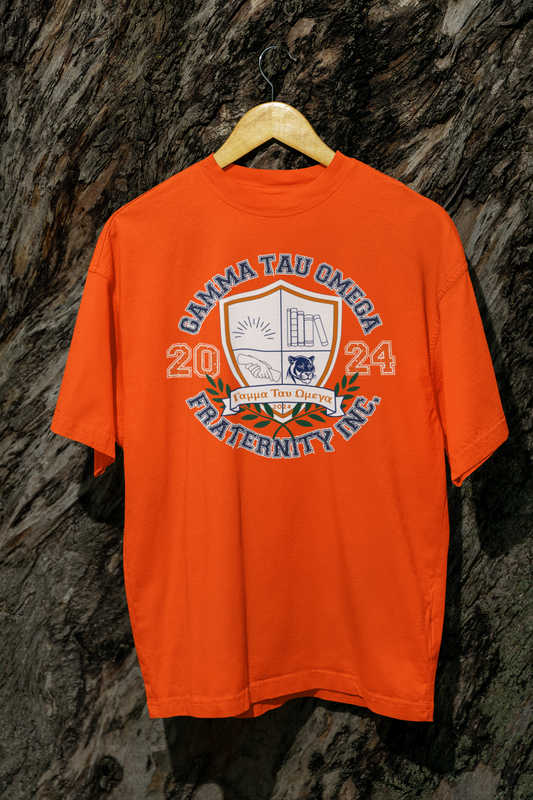 Gamma Tau Omega Fraternity, Inc. - Omega Tau Crest T-shirt