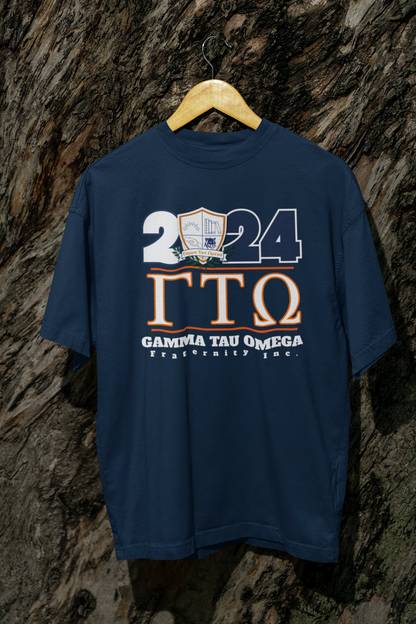 Gamma Tau Omega Fraternity, Inc. - 2024 Crest T-shirt