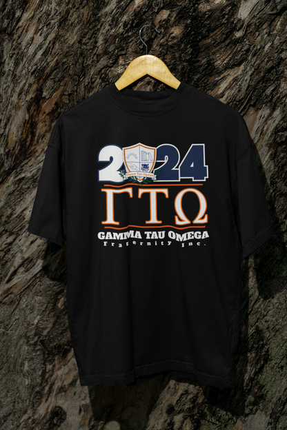 Gamma Tau Omega Fraternity, Inc. - 2024 Crest T-shirt