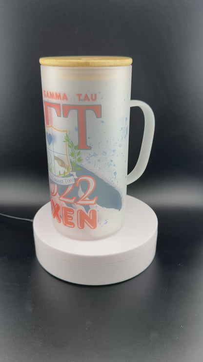 Theta Gamma Tau - Frosted Beer Mug