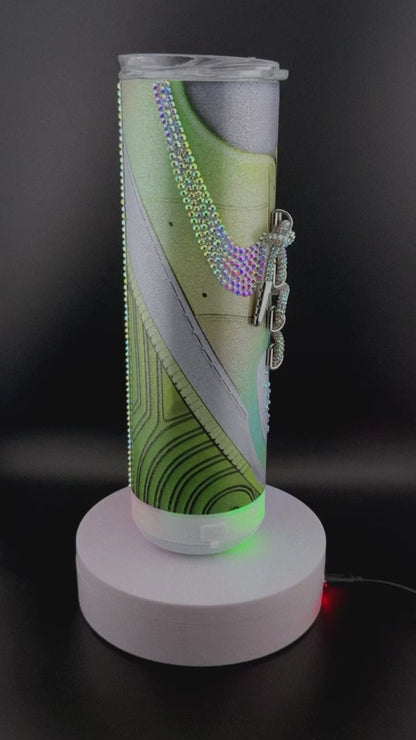 Bling Kicks tumbler w/ Speaker